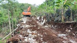 Pembangunan Jalan Usaha Tani Cingkrang-Pudak Dimulai